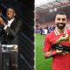 Ousmane Dembele and Mohamed Salah