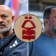 Nuno Espirito Santo, Evangelos Marinakis and the Forest crest.