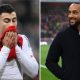 Split image of Gabriel Martinelli and Theo Walcott