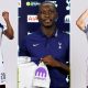 Split image of Mohammed Kudus, Randal Kolo Muani and Joao Palhinha