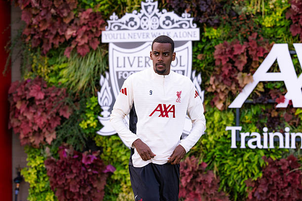 Alexander Isak of Liverpool FC.