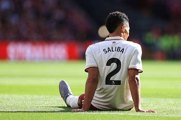 William Saliba of Arsenal.